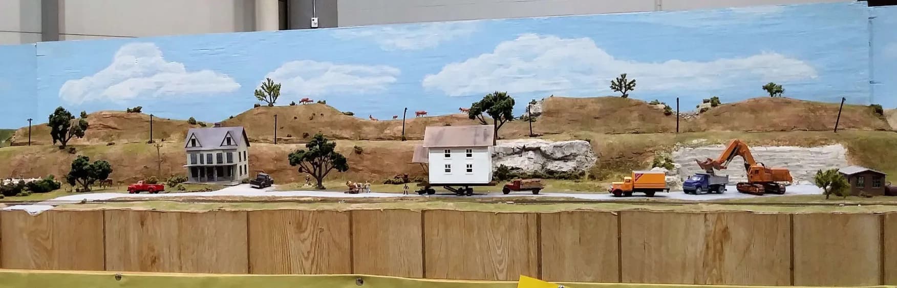 Rock quarry scene